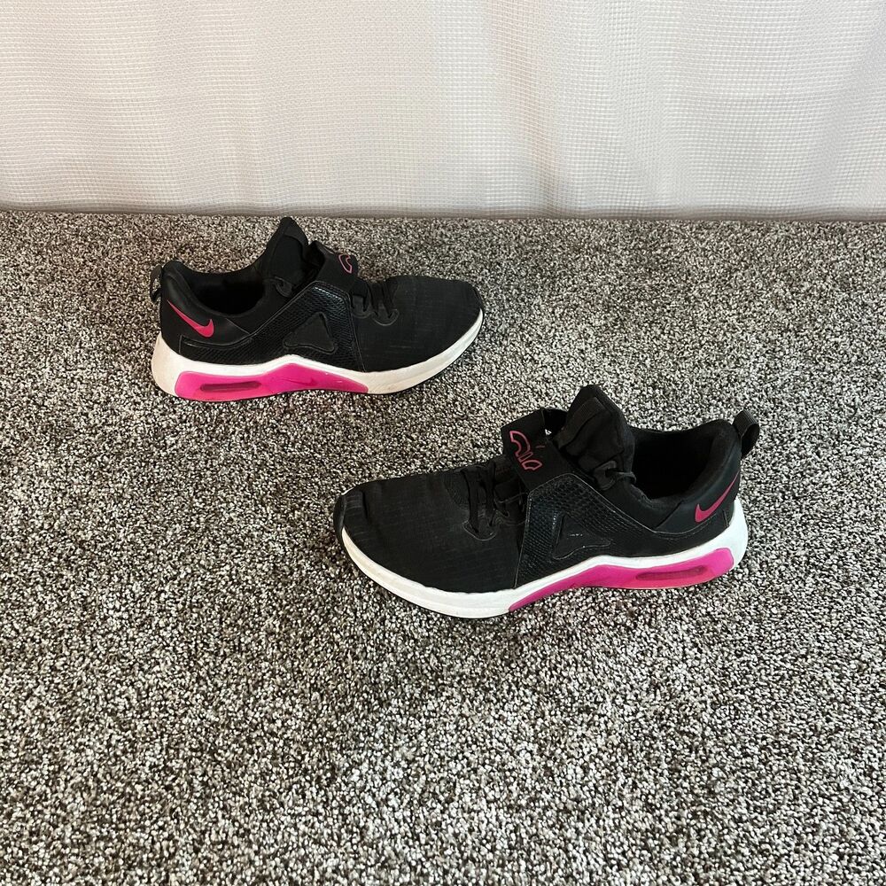 Nike Air Max Bella TER 5 Womens Training Shoes Black Rush Pink Size 8